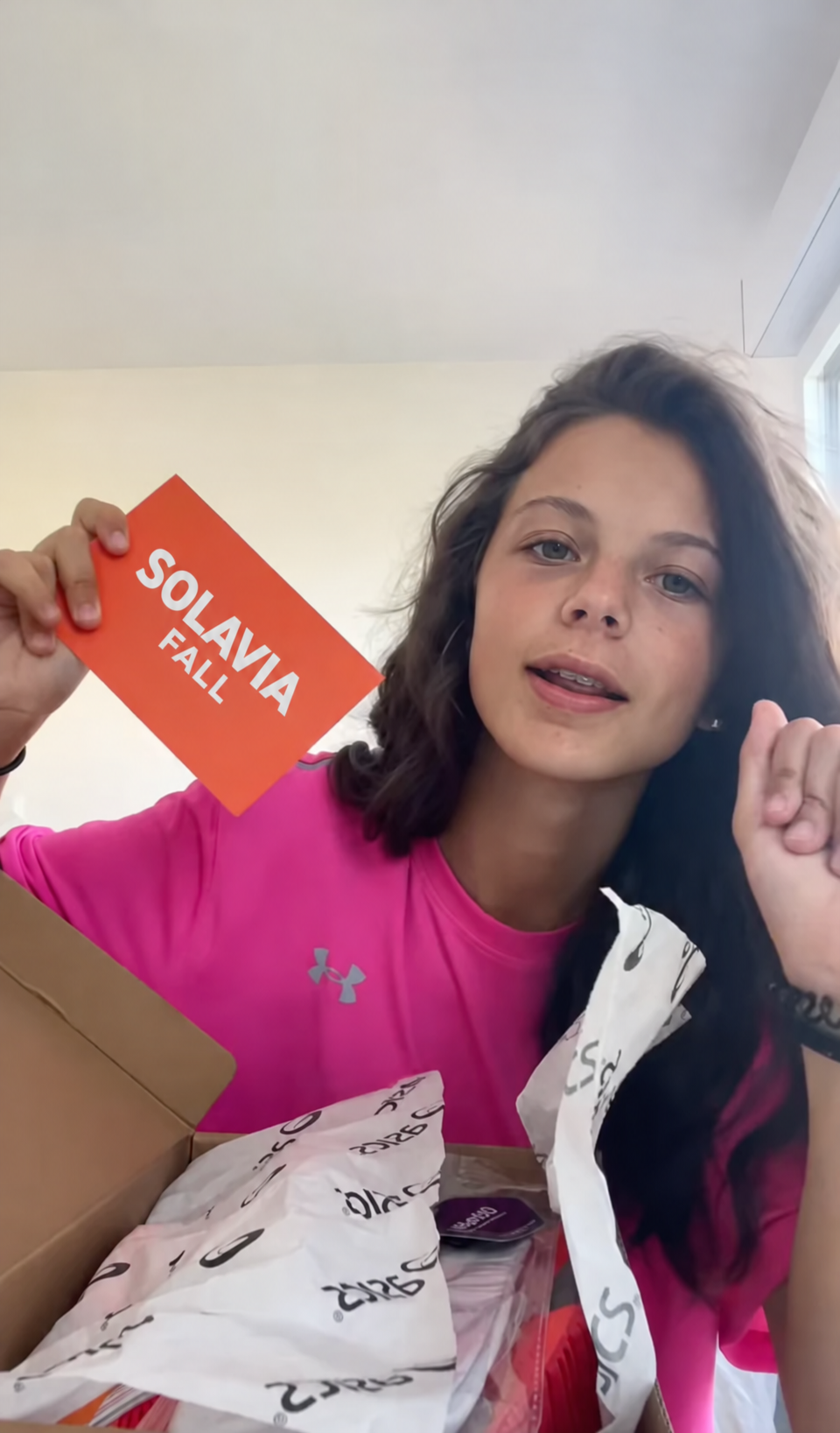 Sneakers et déballage