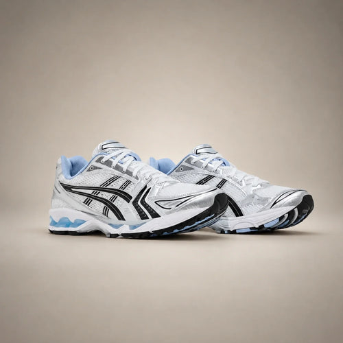 ASCS Kayano 14 Blanc Baby Blue