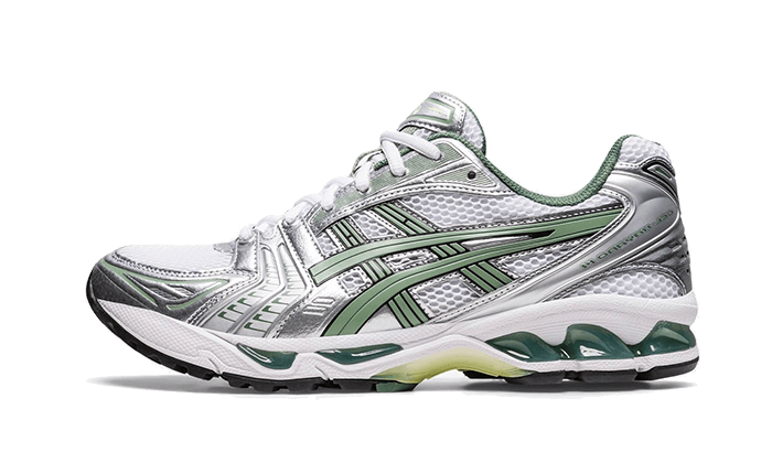 Asics® Gel-Kayano 14 White Pure Silver Slate Grey