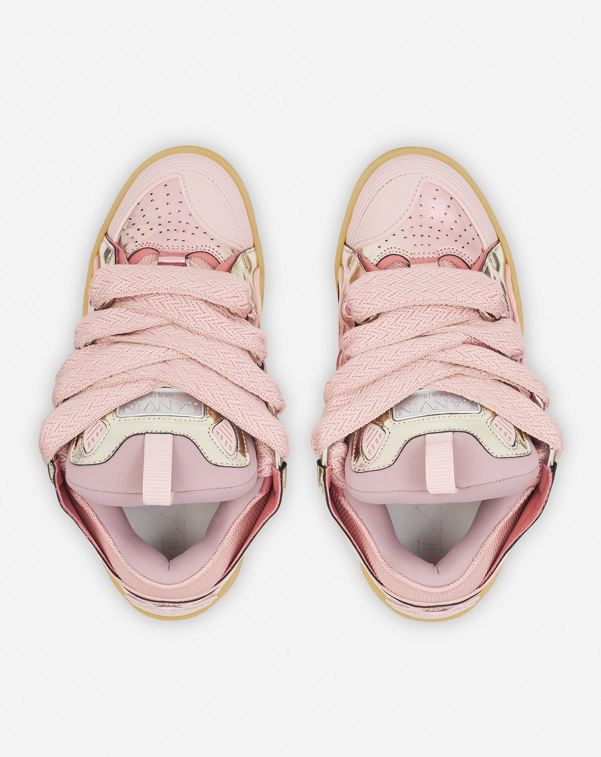LANVIN METALLIC DUSTY ROSE