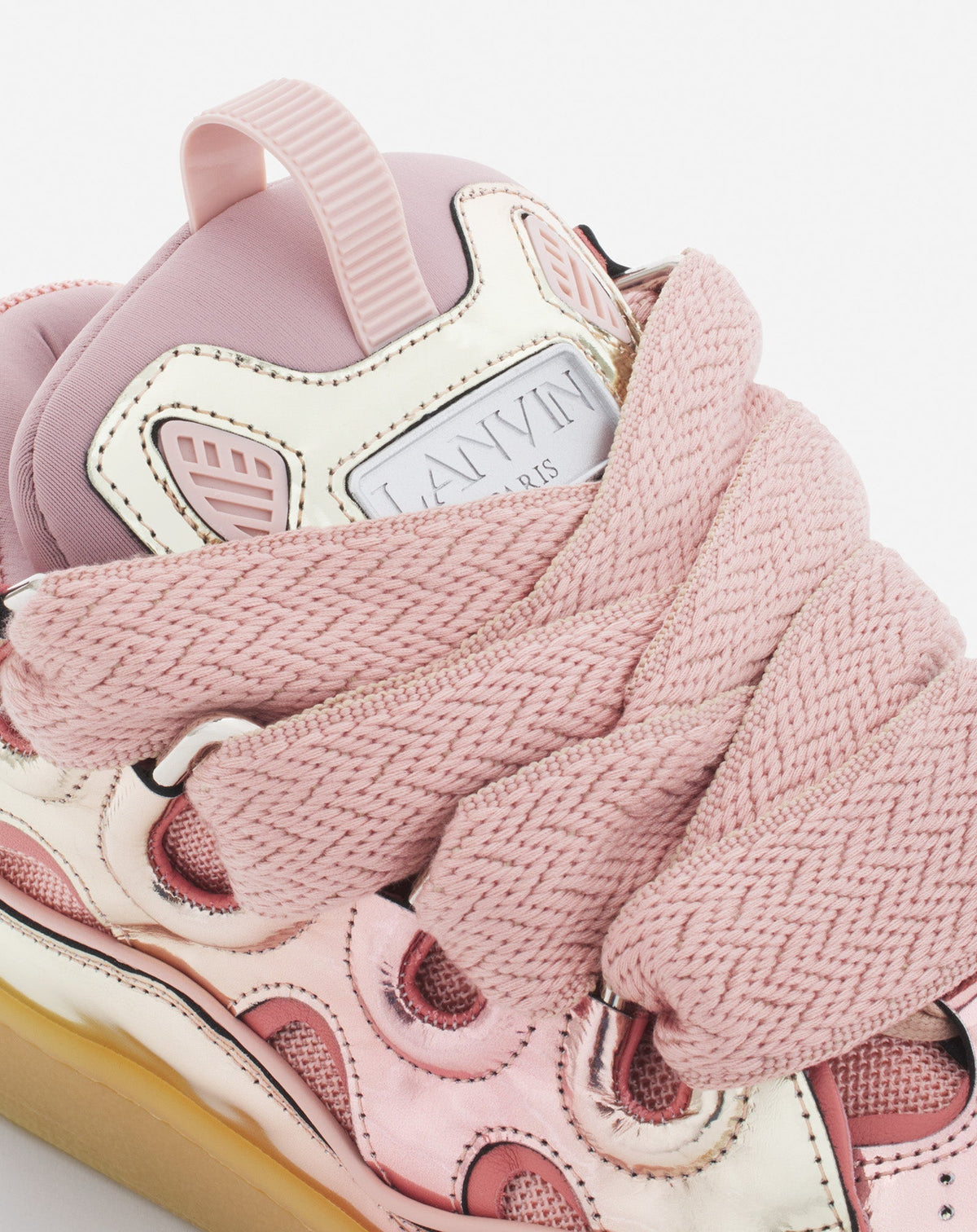 LANVIN METALLIC DUSTY ROSE