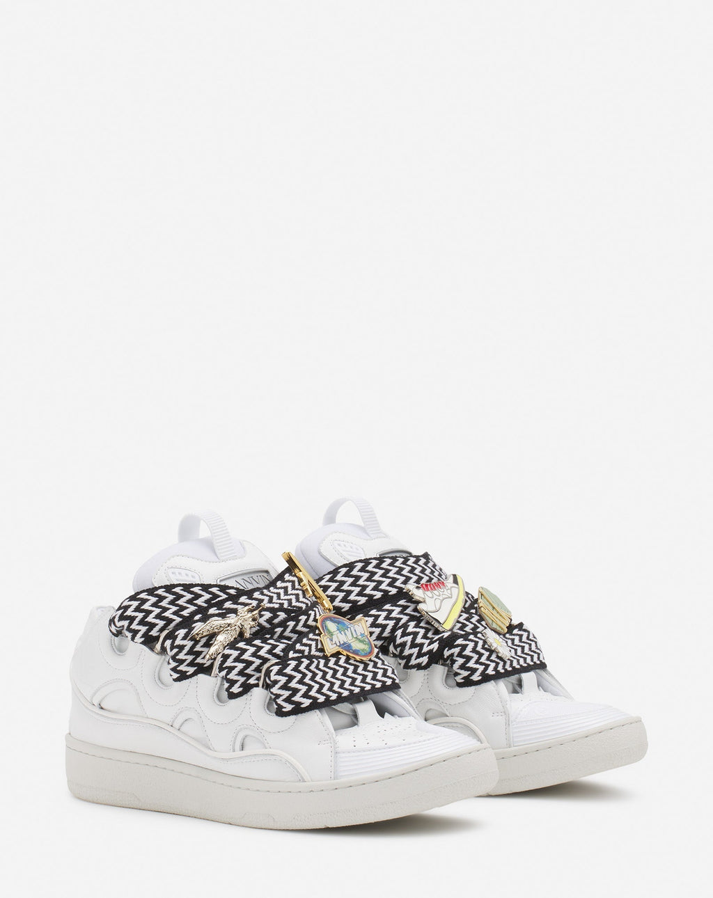 LANVIN x FUTURE CURB 3.0 WHITE/BLACK